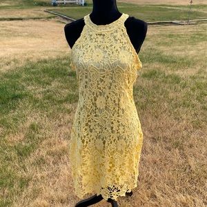 Beautiful yellow Lacey dress